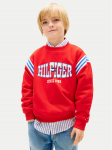 Tommy Hilfiger Pluus Wavy Flag KB0KB10260 Punane Regular Fit