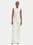 Elisabetta Franchi Kombinesoon TJ-45N-61E2-V550 Valge Regular Fit