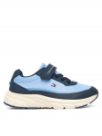 Tommy Hilfiger Tossud Low Cut Lace-Up/Velcro Sneaker T1X9-35260-1844 S Sinine