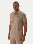 EA7 Emporio Armani Polo s&auml;rk 7M001287 AF22277 Beež Regular Fit