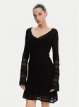 Guess Kootud kleit W5GK48 Z3E22 Must Slim Fit