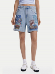 Desigual Teksap&uuml;ksid Inidan 25SWDD24 Sinine Straight Fit
