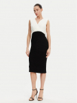 DKNY Kokteilikleit DD4KWD80 Must Slim Fit 4