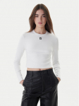 Hugo S&auml;rkpluus Dafilomena_3 50518378 Valge Slim Fit