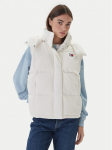 Tommy Jeans Varrukateta jakk Tjw Alaska Grid Down Vest DW0DW21627 Ekr&uuml;&uuml;v&auml;rv Regular Fit