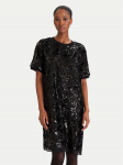 DKNY Kokteilikleit DD54AN74 Must Regular Fit 10