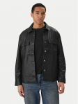 Calvin Klein Jeans Tehisnahast jope LV04RE404G Must Regular Fit
