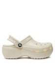 Crocs Pl&auml;tud Classic Platform Glitter Clog W 207241 Ekr&uuml;&uuml;v&auml;rv 39_40