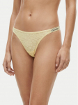 Calvin Klein Underwear Stringid LV00QD5154 Kollane S