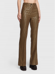 TWINSET Riidest p&uuml;ksid 222TT231A Kuldne Flare Fit