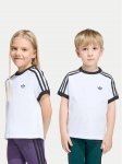 adidas T-s&auml;rk 3-Stripes KC9507 Valge Loose Fit