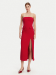 Bardot Kokteilikleit 59728DB Punane Slim Fit