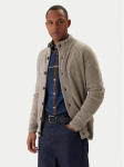 Barbour Kardigan Patch Zip Thru MKN0731ST16 Beež Regular Fit