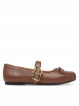 LOVE MOSCHINO Baleriinad JA11091G1PIE0302 Pruun