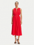 TWINSET Kokteilikleit 251TT2221 Punane Regular Fit