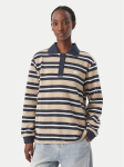 adidas Pluus Stripe Knitted Polo Top LG3946 Beež Regular Fit