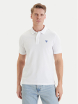 Guess Polo s&auml;rk F6GP03 K9WF1 Valge Slim Fit