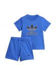 adidas Komplekti kuuluvad t-s&auml;rk ja &scaron;ortsid Big Logo Execution KA2652 Sinine Regular Fit
