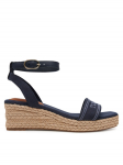 Tommy Hilfiger Espadrillid Tommy Hilfiger Espad Mid Wedge FW0FW08805 Tumesinine