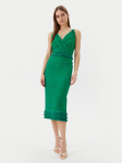 Simona Corsellini Kokteilikleit P25CPAB02001 Roheline Slim Fit 38