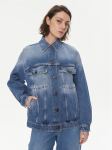 Weekend Max Mara Teksajakk Pio 2415041071 Sinine Regular Fit