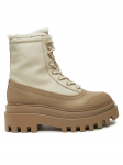 Calvin Klein Jeans Traperid Flatform Lace Up Boot Padded YW0YW01557 Beež
