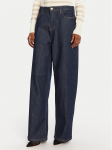 LOLA CASADEMUNT Teksad MF2514007 Tumesinine Wide Leg
