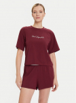 KARL LAGERFELD Pidžaama A4W45012 Bordoopunane Regular Fit