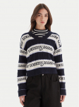 Tommy Jeans Kampsun DW0DW21682 Tumesinine Regular Fit