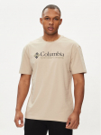 Columbia T-s&auml;rk Csc Basic Logo&trade; 1680053 Pruun Regular Fit XL