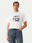 G-Star Raw T-s&auml;rk G Icon Graphic D28823-E385 Valge Regular Fit