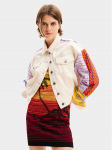 Desigual Teksajakk Julie 24SWED02 Ekr&uuml;&uuml;v&auml;rv Regular Fit XL