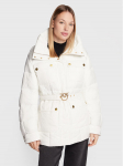 PINKO Talvejope Olga 1G18JC A082 Valge Relaxed Fit
