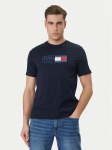 Tommy Hilfiger T-s&auml;rk Brand Love Box MW0MW42366 Tumesinine Regular Fit
