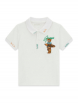 Guess Polo s&auml;rk N6GP01 K9WF4 Valge Regular Fit