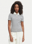 Tommy Hilfiger Polo s&auml;rk WW0WW49252 Valge Slim Fit