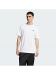 adidas T-s&auml;rk Trefoil Essentials JI8544 Valge Regular Fit