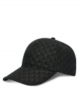 Calvin Klein Nokam&uuml;ts Emblem Print W Leather Patch Cap LV04D5029G Must