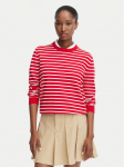 Tommy Jeans Kampsun Essential DW0DW20159 Punane Regular Fit