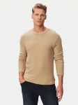 JOOP! Jeans Pikkade varrukatega T-s&auml;rk Jjj-Phineus 30103355 Helepruun Regular Fit