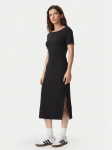 adidas Igap&auml;evane kleit Adidas Kit Small Logo Rib Dress KF2434 Must Slim Fit