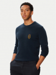 Aeronautica Militare Kampsun 262MA1667UL00463 Tumesinine Regular Fit