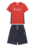 Champion Komplekti kuuluvad t-s&auml;rk ja &scaron;ortsid 306992 Punane Regular Fit