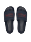 Tommy Hilfiger Pl&auml;tud Patch Pool Slide FM0FM06008 Tumesinine