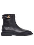 Calvin Klein Saapad Square Ankle Boot Lth Mg Hdw HW0HW03186 Tumepruun