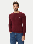 Gant Kampsun 8050601 Bordoopunane Regular Fit