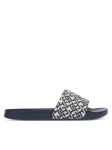 Tommy Hilfiger Pl&auml;tud Monogram Pool Slide FW0FW09423 Tumesinine