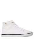 Tommy Hilfiger Tennised Th Chic Low Profile Mid Cut FW0FW09356 Valge