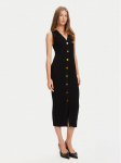 MICHAEL Michael Kors Kootud kleit MT5832533D Must Slim Fit