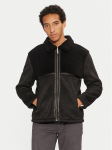 Brave Soul Tehisnahast jope MJK-SALTBLACK Must Regular Fit XL